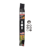 MaxPower 22 in. 3-in-1 Mower Blade For Walk-Behind Mowers 1 pk (Pack of 5)
