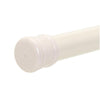 Zenna Home Shower Curtain Rod 72 in. L Bone