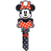 Hillman Disney Minnie Mouse House/Padlock Universal Key Blank Double (Pack of 5).