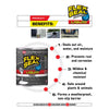 Flex Seal Family of Products Flex Seal MAX White Liquid Rubber Sealant Coating 2.5 gal