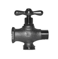 Arrowhead Brass 1/2 in. FIP X 3/4 in. Brass Stop Valve