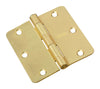 National Hardware 3-1/2 in. L Satin Brass Door Hinge 1 pk - Deal of The Week