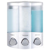 Better Living Trio 14.7 Wall Mount Touch Free Liquid Shampoo/Soap Dispenser