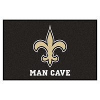 NFL - New Orleans Saints Man Cave Rug - 19in. x 30in.