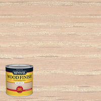 MINWAX Simply White Oil-Based Low VOC g/L Indoor Wood Stain 1/2 Pint 31 to 37 sq. ft. Coverage