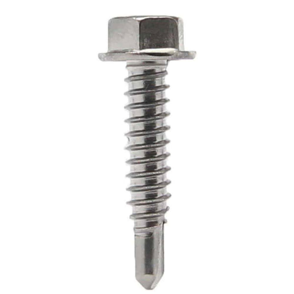 Tornillos para chapa de metal con cabeza hexagonal Grip-Rite Pro-Twist n.º 10 tamaños x 5/8 pulg. L, 1 lb