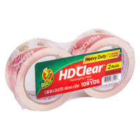 Duck HD Clear 1.88 in. W X 54.6 yd L Heavy Duty Packaging Tape