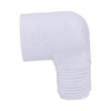 Charlotte Pipe Schedule 40 1/2 in. MPT x 1/2 in. Dia. MPT PVC Street Elbow (Pack of 25)
