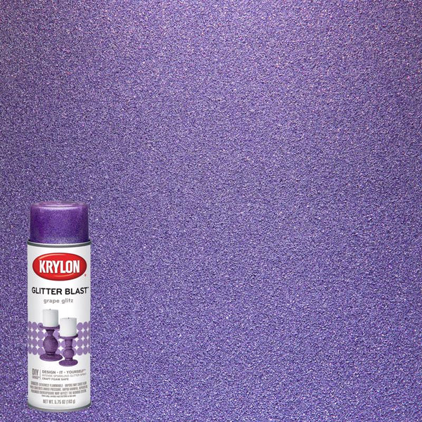 Glitter spray paint!!!  Glitter spray paint, Glitter spray, Krylon glitter  blast