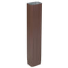 Amerimax 3 in. H x 4.25 in. W x 15 in. L Brown Aluminum Downspout Extension (Pack of 14)
