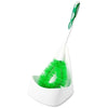 Libman 2 in. W Hard Bristle Plastic/Rubber Handle Bowl/Brush Holder Set