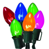 Celebrations Incandescent C9 Multicolored 25 ct String Christmas Lights 25 ft. - Open Box