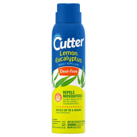 Cutter Insect Repellent Liquid For Mosquitoes/Other Flying Insects 4 oz. (Pack of 6)