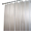 InterDesign 96 in. H x 72 in. W Frost Eva Shower Curtain Liner Vinyl (Pack of 4)