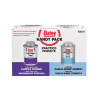 Oatey Handy Pack Blue Primer and Cement For PVC