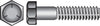 Hillman 1/2 in. D X 2 in. L Heat Treated Zinc Steel Hex Head Cap Screw 50 pk