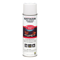 Rust-Oleum Industrial Choice White Inverted Marking Paint 17 oz. (Pack of 6)