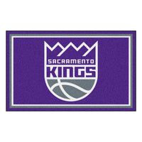 NBA - Sacramento Kings 4ft. x 6ft. Plush Area Rug