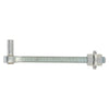 National Hardware 10 in. L Zinc-Plated Silver Steel Bolt Hook 1 pk
