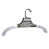 ClosetSelect Cyrstal Plastic Clear Dress Hanger 4 pk