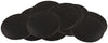 Softtouch Felt Self Adhesive Gripper Pad Black Round 1 in. W 16 pk