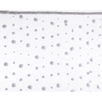 Decoris White Snowflake Indoor Christmas Decor 62 in. (Pack of 4)
