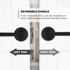 Kwikset Matte Black Privacy Lever Right or Left Handed