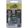 Bore-Fast 3/16 in. D X 1-1/2 in. L Steel Pan Head Screw and Anchor 25 pc (Pack of 5)