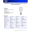 Feit A19 E26 (Medium) LED Bulb Soft White 100 Watt Equivalence 2 pk