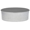Imperial 5 in. D Galvanized Steel Crimped Pipe End Cap