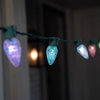 Celebrations Platinum LED C9 Warm White 50 ct String Smart-Enabled Christmas Lights 33.33 ft.