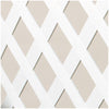 Grid Axcents 48 in. W X 8 ft. L White Plastic Lattice Panel