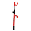 The Club Solid Steel Red Steering Wheel Lock 9 W x 4 H x 6 L in. for Fit Most Vehicles