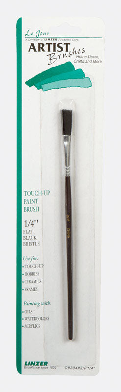 Linzer 1/4 in. W Flat Touch-Up Paint Brush (Pack of 12)