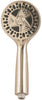 Waxman Consumer Group 8264212 4.25 Brushed Nickel Spamassage 6-Spray Handheld Shower Head