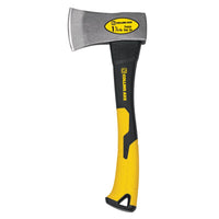 Collins Forged Steel Rectangle Camp Axe 1.25 lbs. Head with 14 L in. Black/Yellow Fiberglass Handle