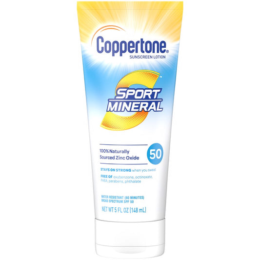 Coppertone Sport Mineral Sunscreen Lotion 5 oz 1 pk