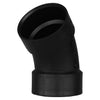 Charlotte Pipe 3 in. Hub X 3 in. D Hub ABS 45 Degree Elbow - Open Box