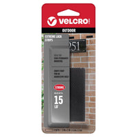Velcro Brand Alfa-Lok Plastic Mounting Strips 3 in. L 2 pk