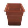 Bloem Dura Cotta 5.75 in. H X 24 in. W X 7.5 in. D Plastic Window Box Terra Cotta