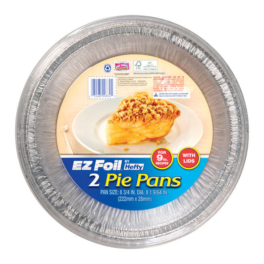 Hefty EZ Foil 9 in. Pie Pan Silver (Pack of 9).