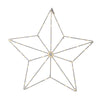 Celebrations LED Warm White Star Silhouette 15 in. Hanging Decor