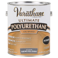 Varathane Premium Semi-Gloss Clear Oil-Based Polyurethane 1 gal (Pack of 2)