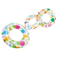 Intex Assorted Color Vinyl Inflatable Floating Tube 20 W x 20 Dia. in. for Age 3 to 6 Year - Deal of The Week