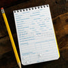 Rite In The Rain 4 in. W x 6 in. L Top-Spiral All-Weather Notebook (Pack of 12)