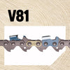 Oregon PowerCut V81 20 in. Chainsaw Chain 81 links