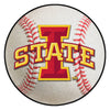 Iowa State University Baseball Rug - 27in. Diameter