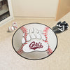 University of Montana Baseball Rug - 27in. Diameter