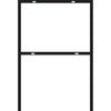 Hillman Black Sign Frame 24 in. H X 18 in. W