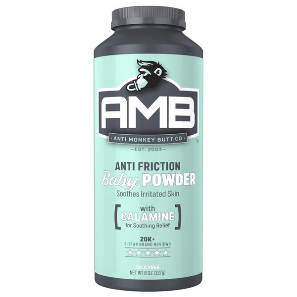 Anti Monkey Butt Baby Anti-Friction Powder 8 oz (Pack of 3)